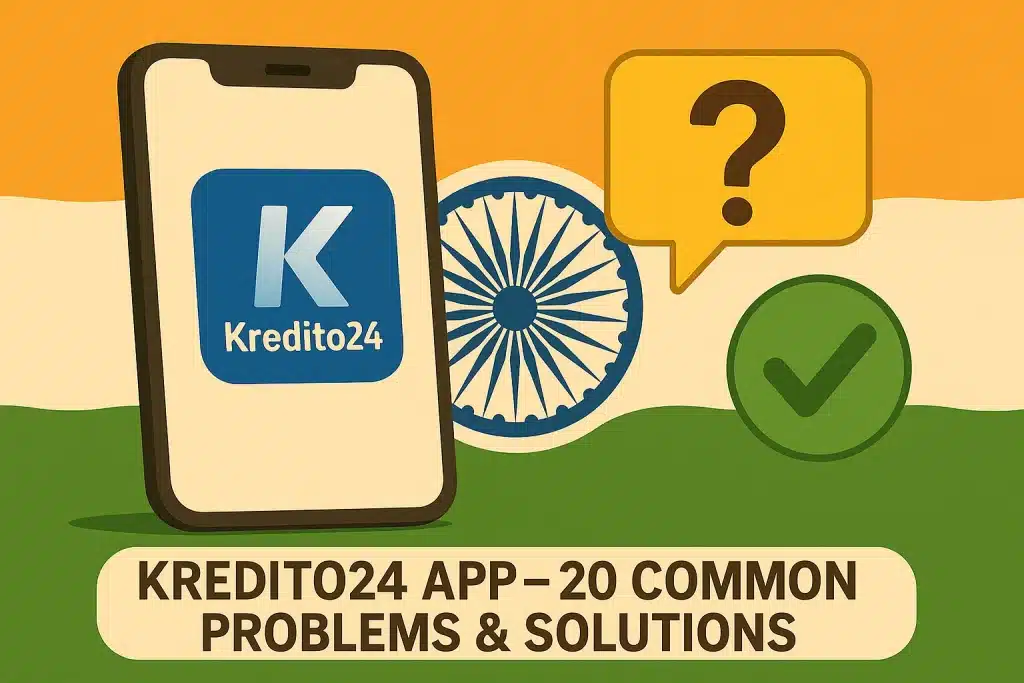 Kredito24 App - 20 Common Problems & Solutions for Indian Users 🇮🇳