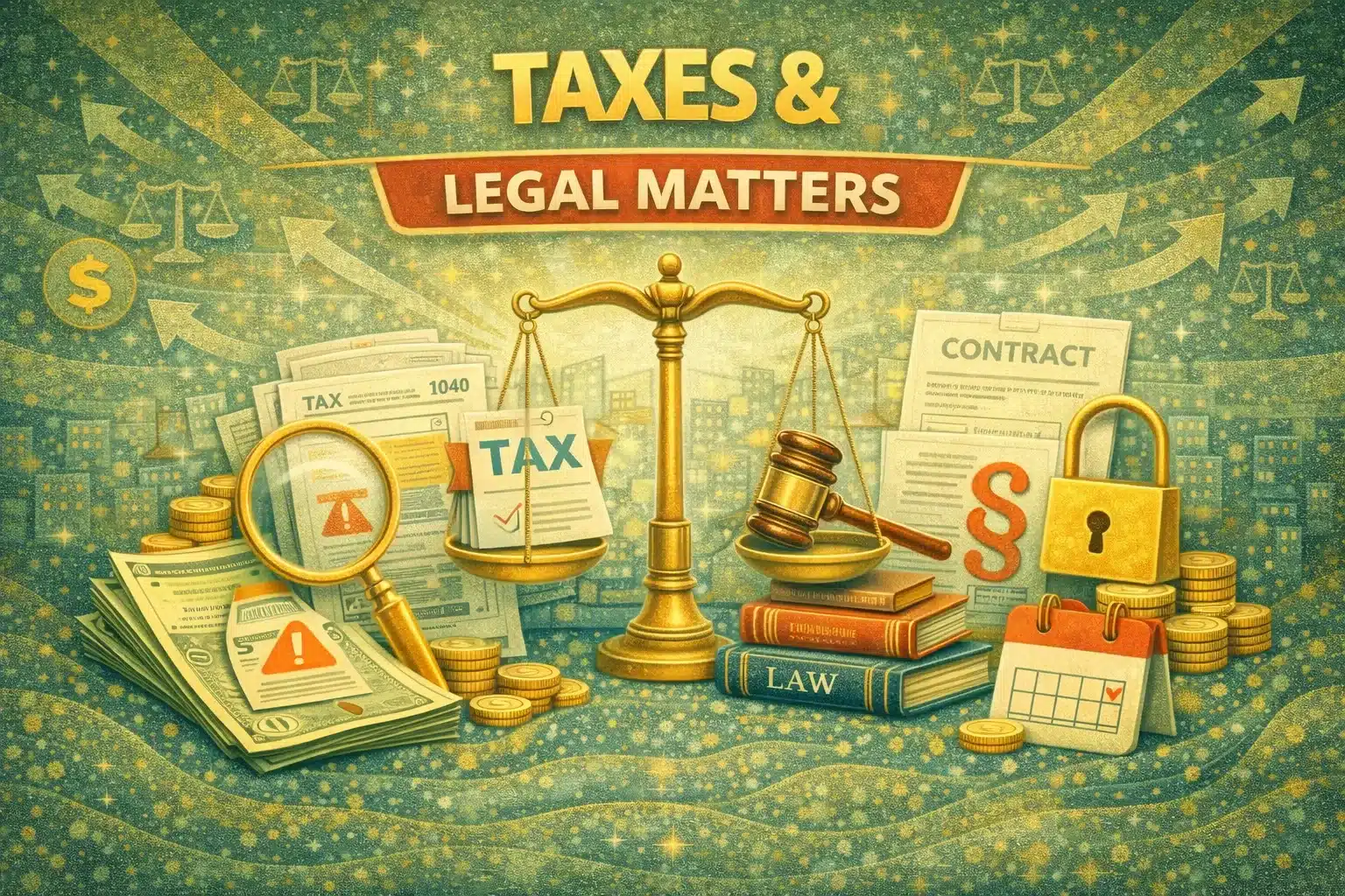 Taxes and Legal Matters